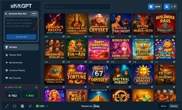 STAKE запускает создание слотов через ИИ с помощью SlotGPT