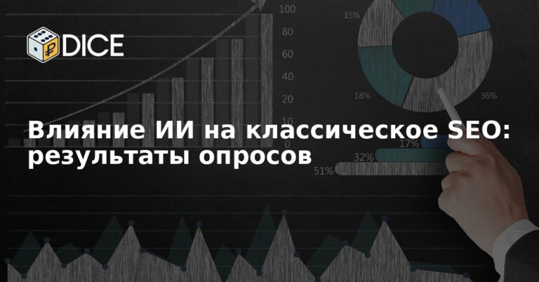 Влияние ИИ на классическое SEO: результаты опросов