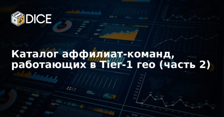 Каталог аффилиат-команд